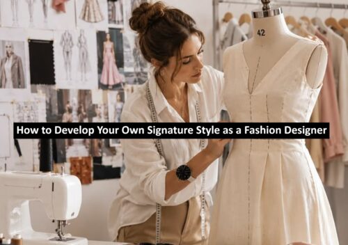 How to Develop Your Own Signature Style as a Fashion Designer