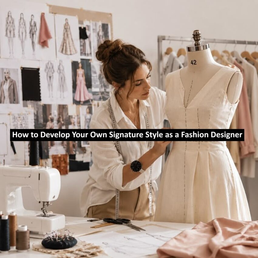 How to Develop Your Own Signature Style as a Fashion Designer